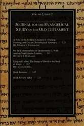 Book cover of Journal for the Evangelical Study of the Old Testament, 5.2 by Stephen J. Andrews
