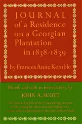 Book cover of Journal of a Residence on a Georgian Plantation in 1838-1839 by Fanny Kemble