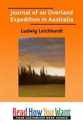 Book cover of Journal of an Overland Expedition in Australia Volume 2 of 2 by Ludwig Leichhardt