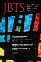 Book cover of Journal of Biblical and Theological Studies by Daniel S. Diffey