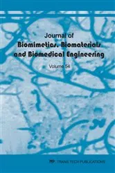 Book cover of Journal of Biomimetics, Biomaterials and Biomedical Engineering Vol. 54 by Sooraj Hussain Nandyala