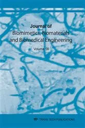 Book cover of Journal of Biomimetics, Biomaterials and Biomedical Engineering Vol. 56 by Sooraj Hussain Nandyala