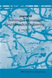 Book cover of Journal of Biomimetics, Biomaterials and Biomedical Engineering Vol. 57 by Fernando B.N. Ferreira