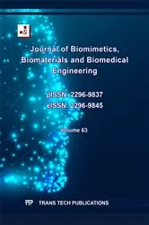 Book cover of Journal of Biomimetics, Biomaterials and Biomedical Engineering Vol. 63 by David Duday