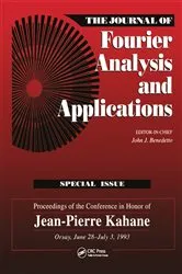 Book cover of Journal of Fourier Analysis and Applications Special Issue by John J. Benedetto