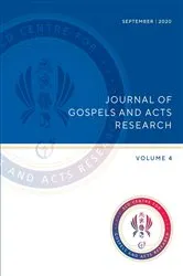 Book cover of Journal of Gospels and Acts Research. Volume 4 by Peter G Bolt