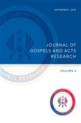 Book cover of Journal of Gospels and Acts Research by Peter G Bolt