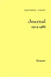 Book cover of Journal T02 1974-1986 by Matthieu Galey