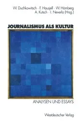Book cover of Journalismus als Kultur by Wolfgang Duchkowitsch