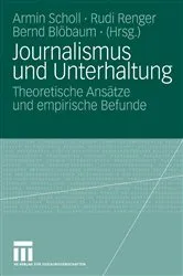 Book cover of Journalismus und Unterhaltung by Unknown
