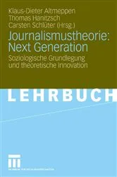 Book cover of Journalismustheorie: Next Generation by Unknown