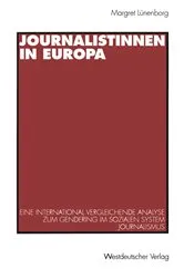 Book cover of Journalistinnen in Europa by Margreth Lünenborg