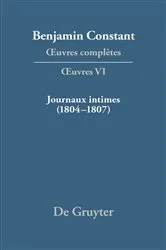 Book cover of Journaux intimes (1804–1807) suivis de Affaire de mon père (1811) by Paul Delbouille