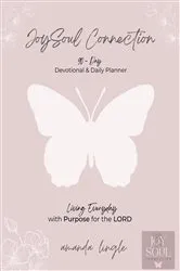 Book cover of JoySoul Connection 90-Day Devotional & Daily Planner by Amanda Lingle