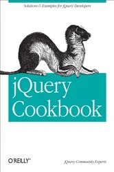 Book cover of jQuery Cookbook by Cody Lindley