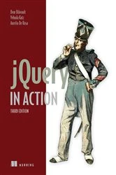 Book cover of jQuery in Action by Bear Bibeault