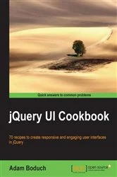 Book cover of jQuery UI Cookbook by Adam Boduch