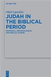 Book cover of Judah in the Biblical Period by Oded Lipschits