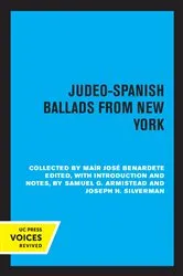 Book cover of Judeo-Spanish Ballads from New York by Samuel G. Armistead