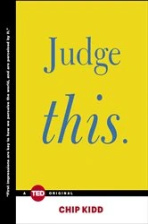 Book cover of Judge This by Chip Kidd