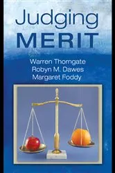 Book cover of Judging Merit by Warren Thorngate
