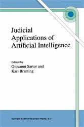 Book cover of Judicial Applications of Artificial Intelligence by Giovanni Sartor