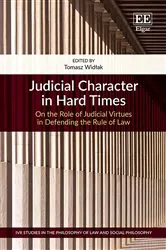 Book cover of Judicial Character in Hard Times by Tomasz Widłak