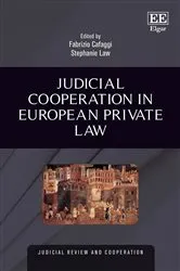 Book cover of Judicial Cooperation in European Private Law by Fabrizio Cafaggi