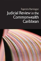 Book cover of Judicial Review in the Commonwealth Caribbean by Rajendra Ramlogan