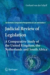 Book cover of Judicial Review of Legislation by Unknown