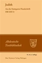 Book cover of Judith (2nd ed.) by Rudolf Palgen