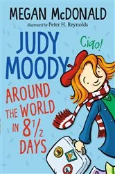 Book cover of Judy Moody: Around the World in 8 1/2 Days by Megan McDonald