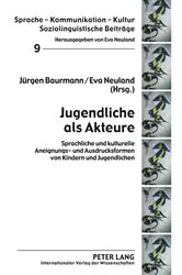 Book cover of Jugendliche als Akteure by Eva Neuland