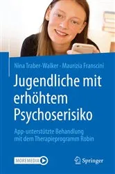 Book cover of Jugendliche mit erhöhtem Psychoserisiko by Nina Traber-Walker