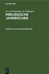 Book cover of Juli bis December 1887 by H. Treitschke
