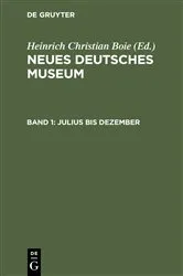 Book cover of Julius bis Dezember by Heinrich Christian Boie