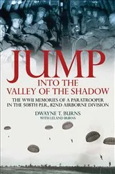 Book cover of Jump into the Valley of the Shadow by Dwayne T. Burns