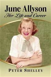 Book cover of June Allyson by Peter Shelley