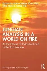 Book cover of Jungian Analysis in a World on Fire by Laura Tuley PhD.