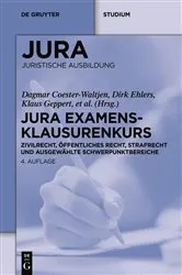 Book cover of JURA Examensklausurenkurs (4th ed.) by Dagmar Coester-Waltjen