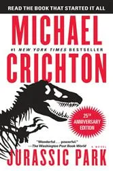 Book cover of Jurassic Park by N/A