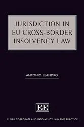 Book cover of Jurisdiction in EU Cross-Border Insolvency Law by Antonio Leandro