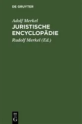 Book cover of Juristische Encyclopädie (2nd ed.) by Unknown