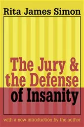 Book cover of Jury and the Defense of Insanity by Unknown