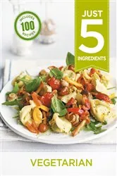 Book cover of Just 5: Vegetarian by Hamlyn