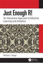 Book cover of Just Enough R! by Richard J. Roiger