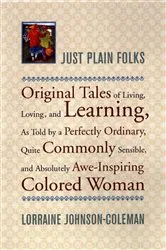 Book cover of Just Plain Folks by Lorraine Johnson-Coleman