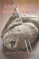 Book cover of Just So You Would Know by Unknown