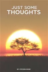 Book cover of Just Some Thoughts by Steven Rose