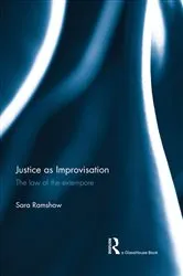 Book cover of Justice as Improvisation by Sara Ramshaw